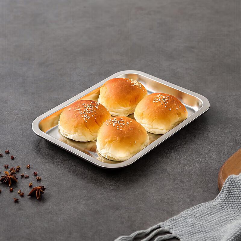 Lijia 304 Stainless Steel Deep Serving Tray