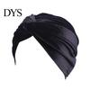 Cappello Turban Indiano Cappellino Colore Unico Forma a Croce Donna Elasticizzato Senza Berretto Copricapo Visiera per Primavera Autunno Inverno Spesso