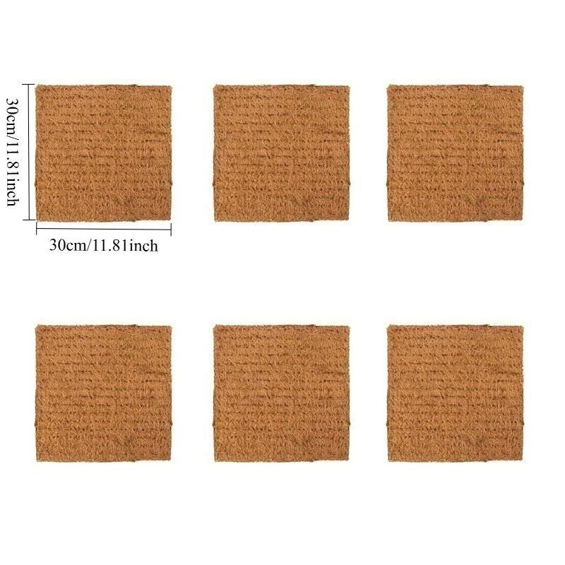 6PCS Chicken Nest Box Mat Soft Liner for Coop Rabbit Bird Nesting Pad Washable Poultry Bedding Supplies for Hens Chicks