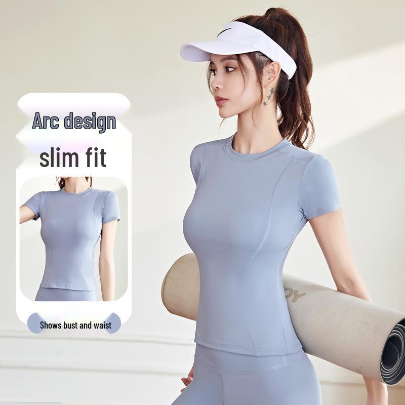 

Women s Short Sleeve Yoga Sport T-Shirt Medium