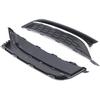 Compatible For VW Passat 2012-2015 Fog Light Grille Without Hole Chrome Trim Cover Grill(Left)