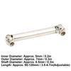 Metal Precision Drive Shaft Accessory Fit for Axial SCX 10 90046 1 10 RC Car