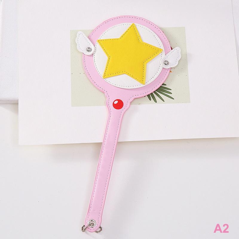 Kawaii Cardcaptor Sakura Kouzelná hůlka Hračka Pouzdro na karty Držák na autobusovou kartu Cerberus Princezna Růžová Roztomilá Hvězdná hůlka Anime Hračka