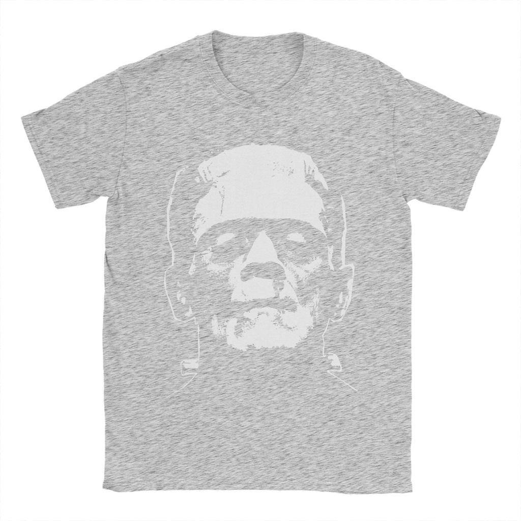 Frankenstein T-Shirts Horror Halloween Monster Novelty Cotton Tees Round Neck Short Sleeve T Shirts New Arrival Clothes