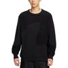 Nike Langärmeliges Rundhals-Pullover-Sweatshirt Herren-Sweatshirt Schwarz HV1909-010