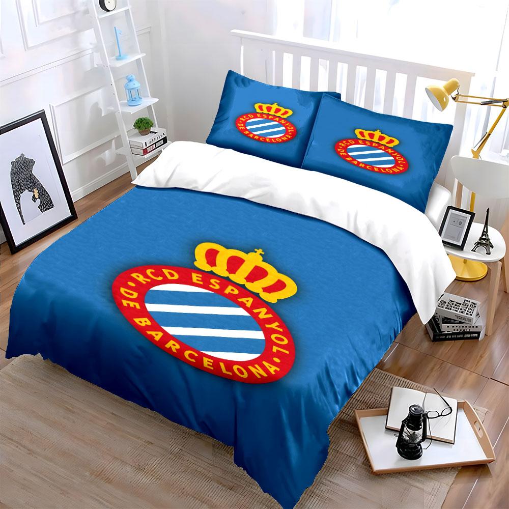 Crown and club emblem. Bedding sets Duvet cover sets Duvet covers Pillowcases(1*Duvet Cover 2*Pillowcases without duvet insert)