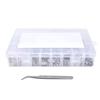 580Pcs Screws Nuts Washers Kit 304 Stainless Steel Cylindrical Head Hex Socket Screws for Home