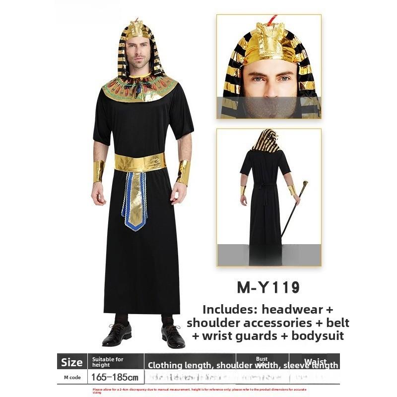 Egyptian Pharaoh Cleopatra Costume 2025 Halloween Party Dress