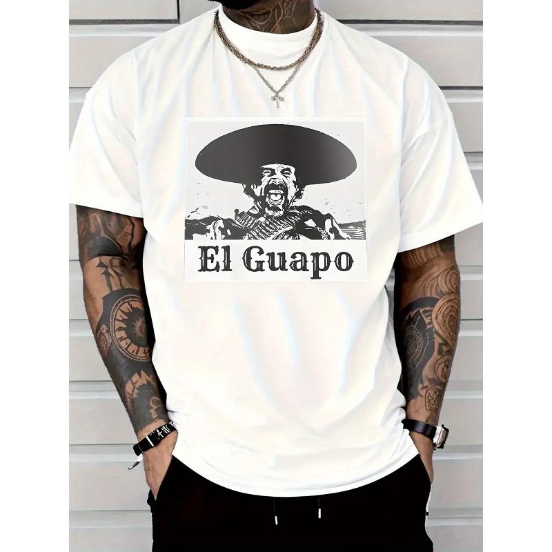 

European sizes Men S Big Smiling Face Graphic Print T-Shirt | Breathable Regular Fit Casual Streetwear Tee, Machine Washable All-Season Comfort 4XL білий