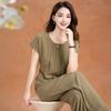Elegant Summer Short Sleeve Two-Piece Set for Women