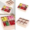 Market Fruit Shelf Miniature Stall Shelf Model Grocery Store Accessories Role Play Supermarket for Market Doll House