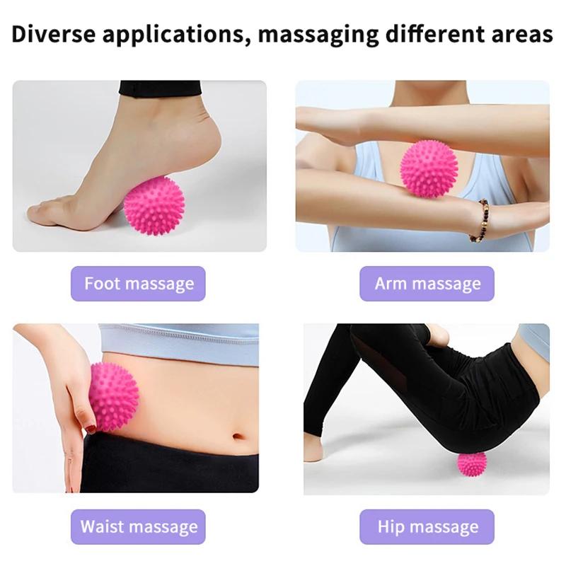Massage Ball Fascia Ball Muscle Relaxation Massage Yoga Fitness Waist Shoulder Neck Foot Massage Hard Neck Membrane Meridian