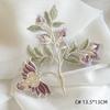 Elegant Iron-On Patches Stylish Floral Patches Decorative Embroidery Appliques  Clothing Decoration