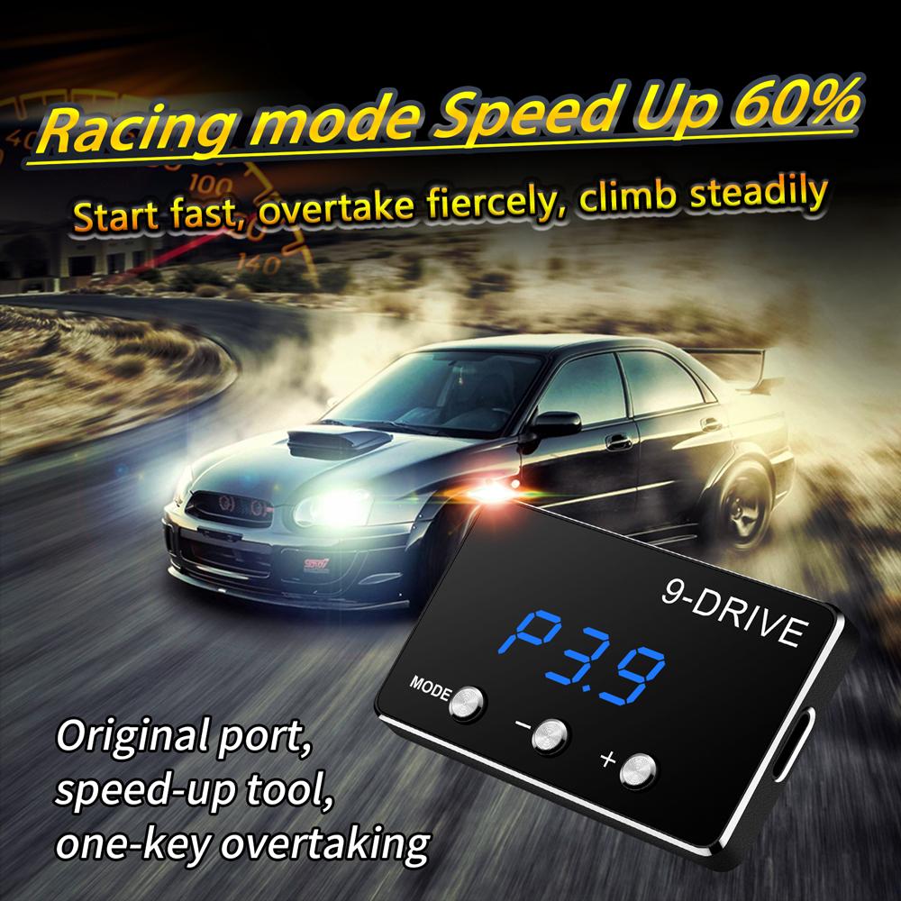 9 Drive Modes Electronic Throttle Controller Racing Accelerator 809 Compatible For Alfa Romeo Buick Cadillac Fiat Opel Vauxhall