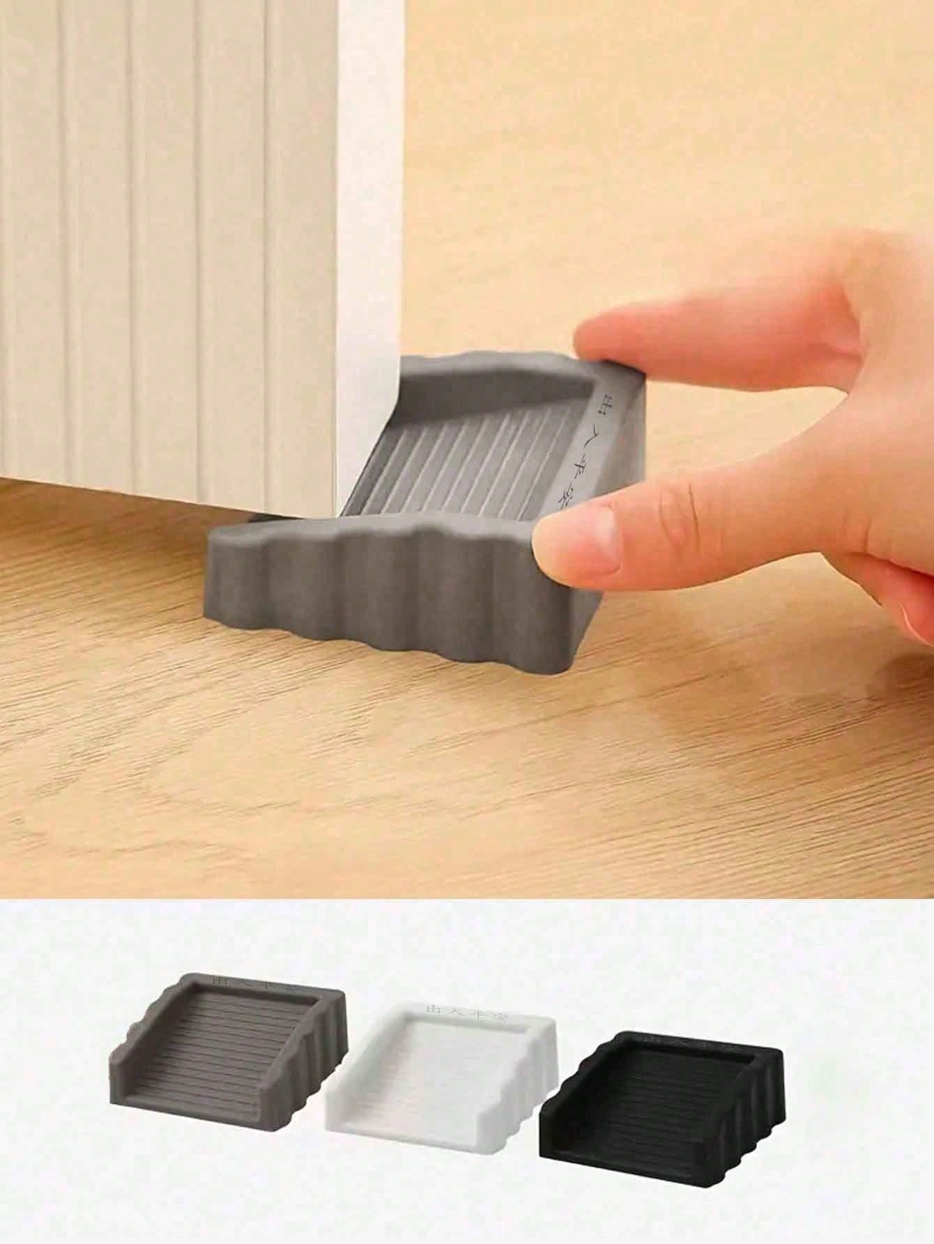

1pc Creative Rubber Wind Stopper, Safety Door Stopper, Wind Proof Device, Anti-Pinch Anti-Collision Safety Door Block Multicolor