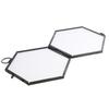 Glass Photo Frame Hexagonal Hanging Picture Holder for Modern Home Decoration Wall Display