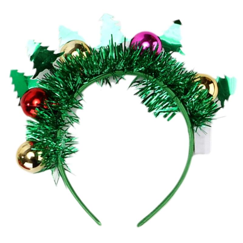 Weihnachtsthema Haarband Feiertagsfrisur Cosplay-Kostüm Weihnachtsfeier Requisite Neujahrsfest Kopfbedeckungs-Accessoires