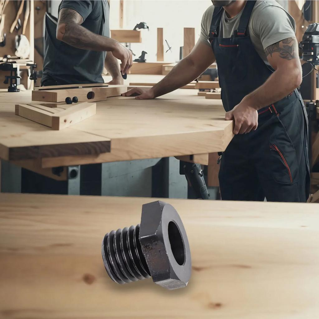 Adaptor mandrină ax principal strung de prelucrare lemn 1inch-8TPI la 3/4×16 Accesorii scule de mână scule electrice