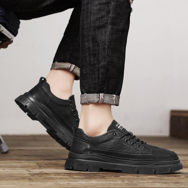 Нескользящие деловые кроссовки ручной работы — фото 4