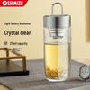 SM-8911 Men's Portable Glass Travel Mug
