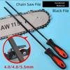 Polishing Chainsaw Round Files Carving Sawing File 4mm/4.8mm/5.5mm Saw Chain Files  Woodworking