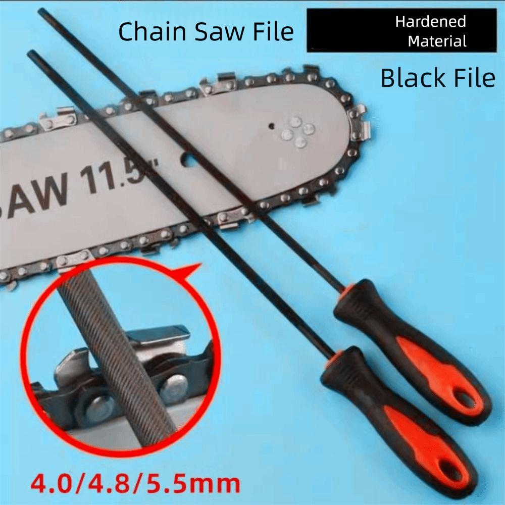 Grinding Saw Chain Files Polishing Sawing File Professional Chainsaw Round Files  Woodworking