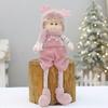 Festival Merry Christmas Decoration Boy Girl Christmas Doll Elf Kids Gift   Home Window Decoration