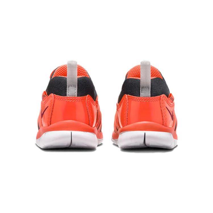 Nike Dynamo Free Fabric Comfortable Casual Wear Durable Lightweight Shock Absorption Support Low-Top Walking Shoes Baby Shoes Orange 343938-636