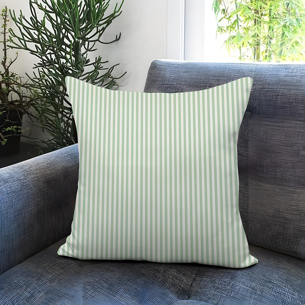 Streifen Kissenbezug Bequem Wendbar Kissenbezug Ideal für Auto Sofa Schlafzimmer Jenseits