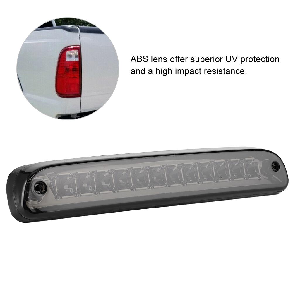 LED High Mount Brake Light Cargos Lamps S67008 Fits for Ford F 250 F 350 99 16Black