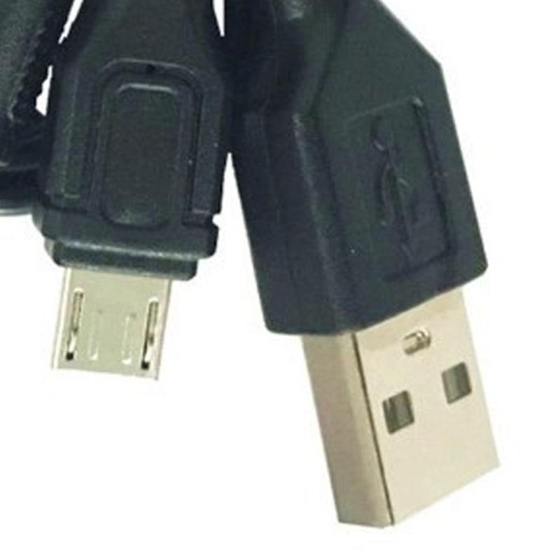 MicroUSB 5Pin To 3.5mm Auxes USB Powereds Sound Cable for Smartests Speakers and Mobile Devices