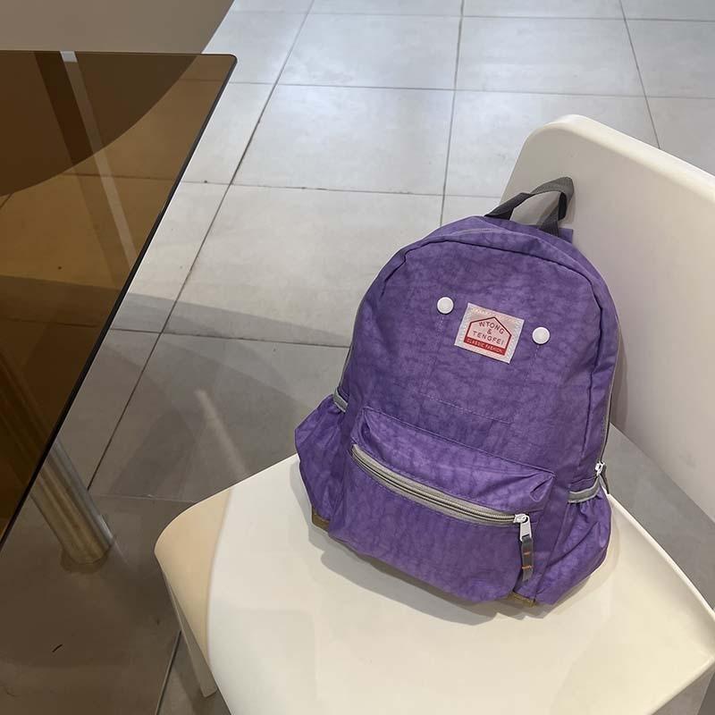 Stylish Japanese Macaron Color Backpack For Kids Lightweight And Trendy Design