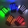 LED Wolverine Gloves & Tricolor Luminous Arc Glasses for Stage and Bar Performances