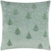 Evergreen Classic Tree Embroidered Cushion Cover