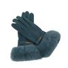 Winter Women Keep Warm Plus Velvet Touch Screen Thicken Plush Wrist Suede Gloves Fashion Personality Elegant Drive Cycling