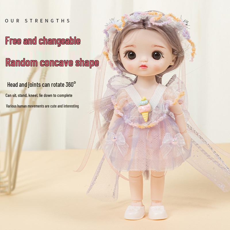 Princess Doll Dress-Up Gift Set for Girls