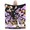 Super Soft DUH! P1Harmony Kpop Music Album Throw Blanket Premium Fleece Flannel Bed Blanket Cozy Warm Blankets All Season Use