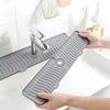 Silicone Water-draining Pad, Faucet Splash Protection Pad, Washbasin Water Barrier Pad