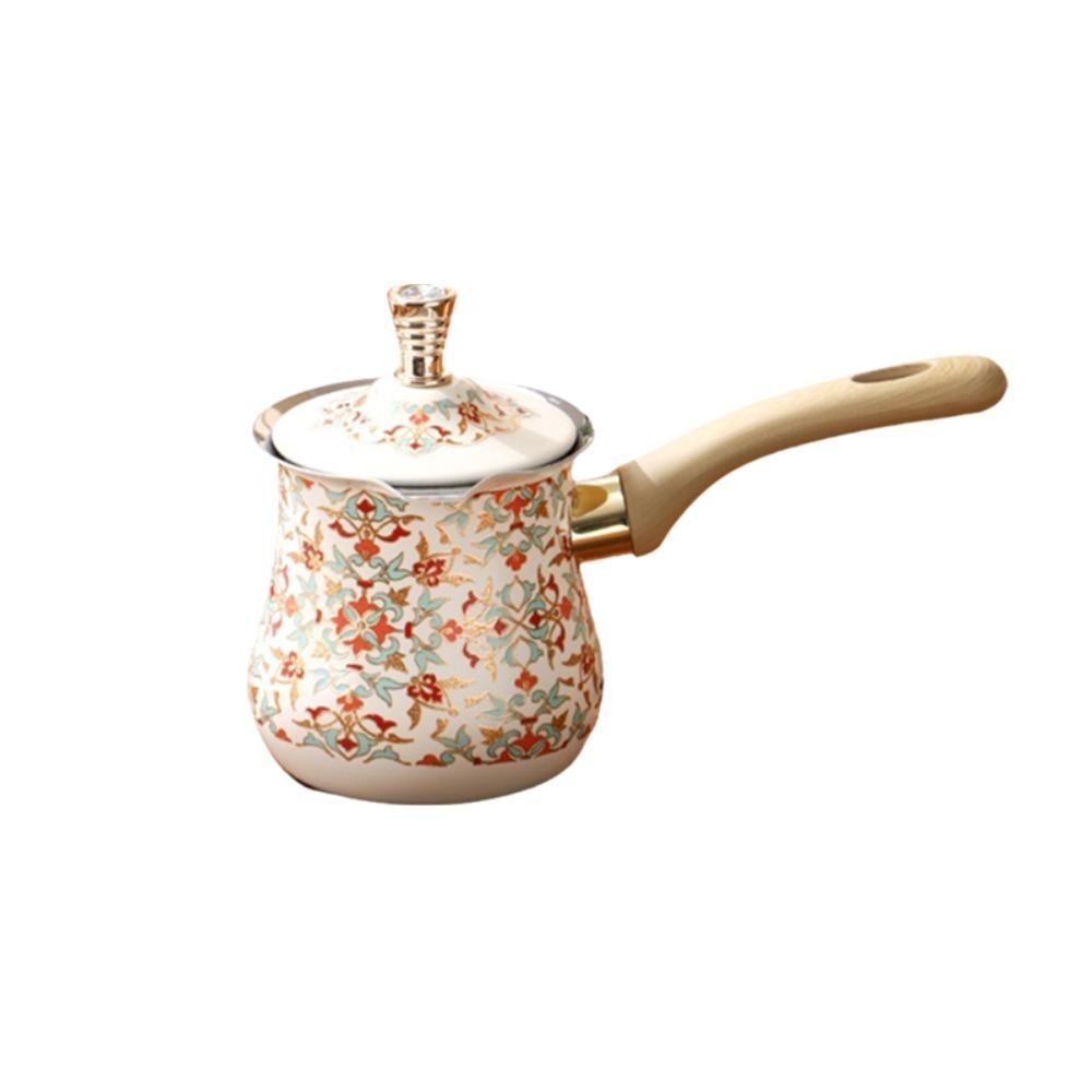 550ml Turkish Coffee Pot Stainless Steel Milk Pot Multifunctional Butter Melting Pot  Kitchen