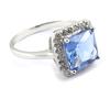 Bague Argent 'Sissi' tanzanite
