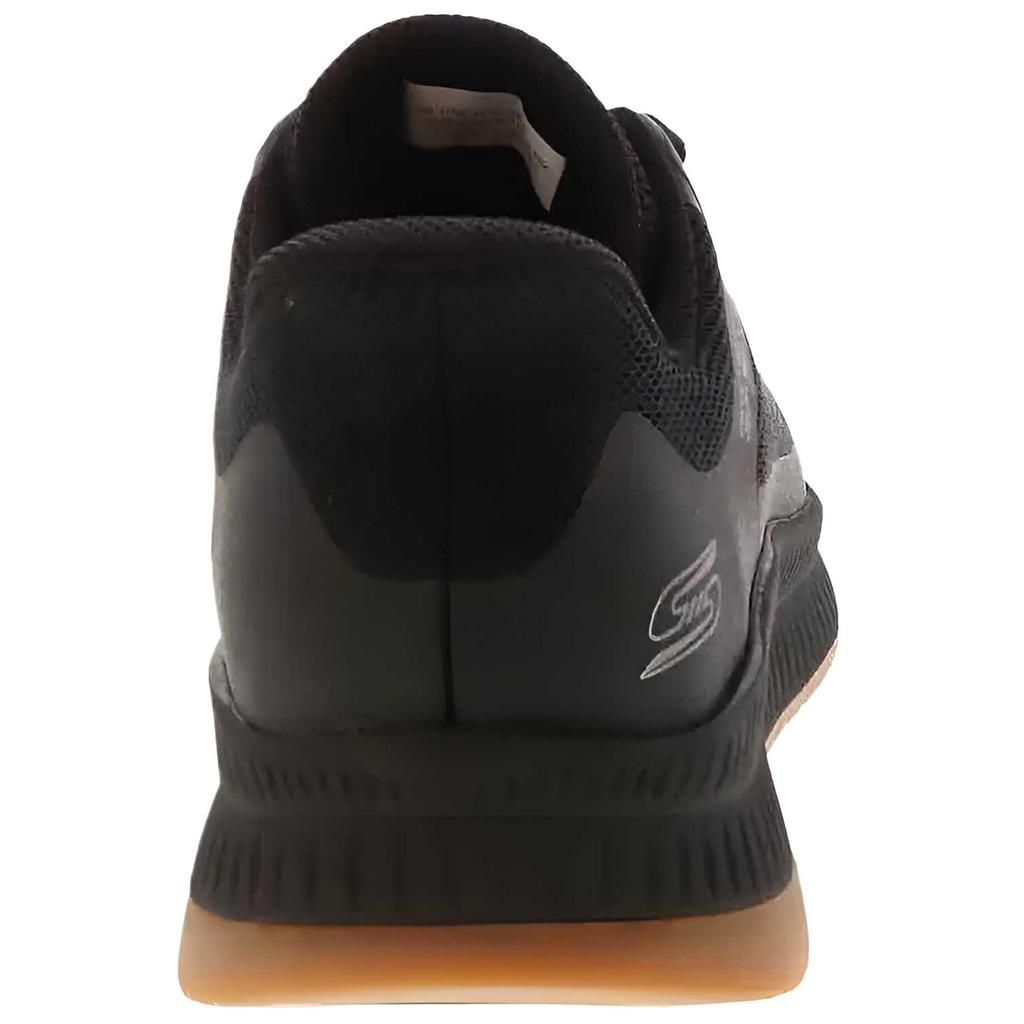 Skechers Bobs Squad 4 Moda Comode Versatili alla Moda Ammortizzanti Basse Scarpe da Corsa Sneaker Uomo Nere 118423-BBK