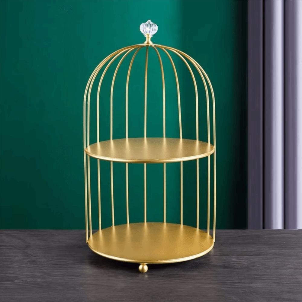 Easy to Clean Iron Storage Holder Cake Stands Desktop Display Stand  Bathroom