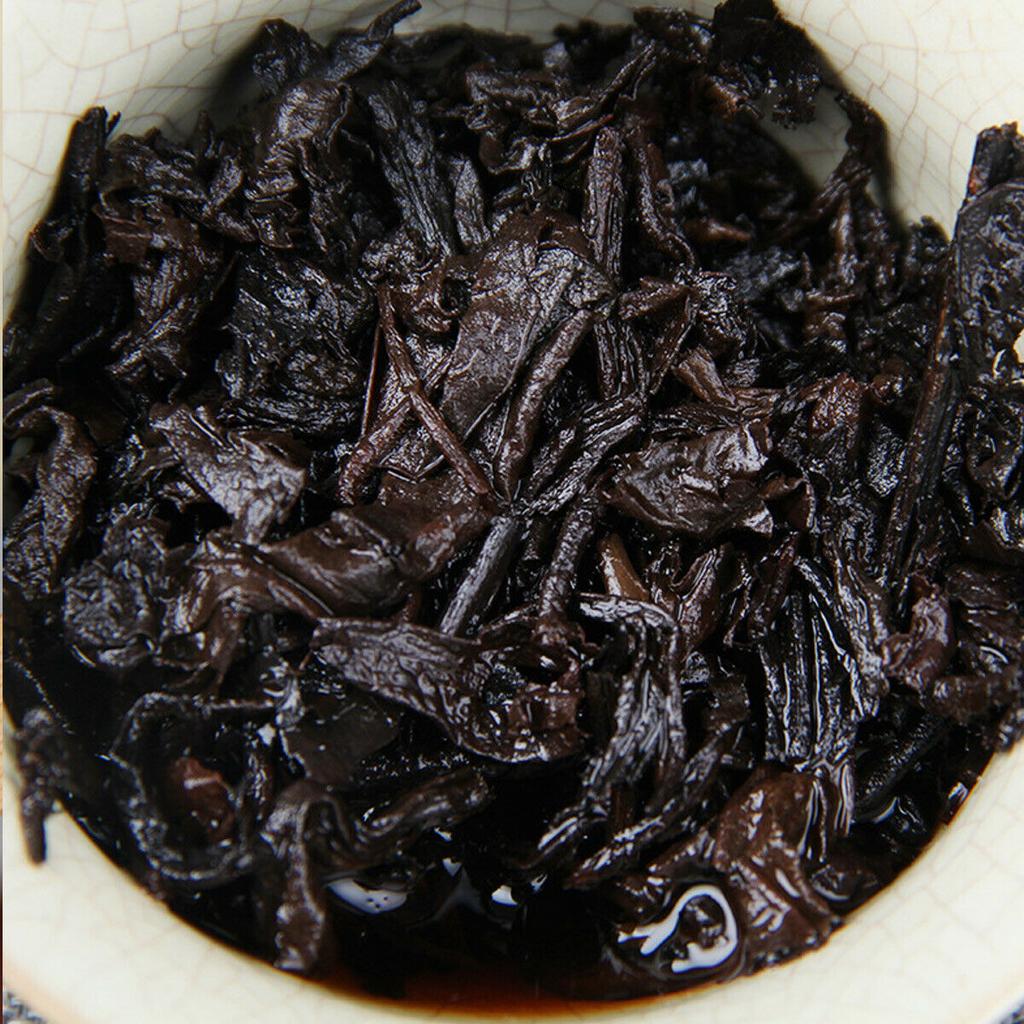 Puerh-Tee, reifer Ziegeltee, schwarzer Tee, isländischer alter Baum, Yunnan-Puer-Ziegeltee