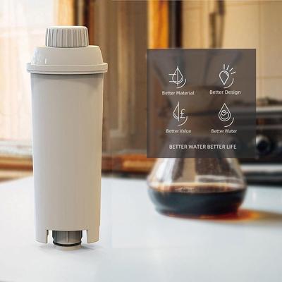 Filtro addolcitore d'acqua compatibile per macchine da caffè automatiche Delonghi/Delong
