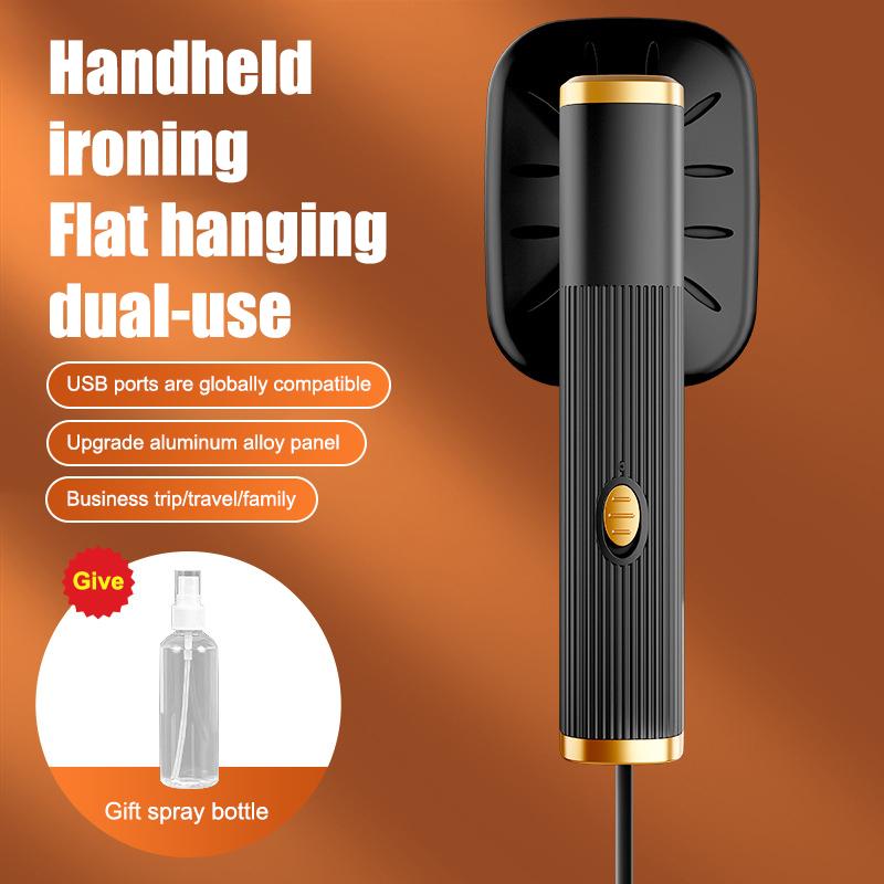 

Ручной отпариватель 360° глажка Маленький отпариватель для одежды Питание от USB Электрическая гладильная машина для глажки ткани одежды