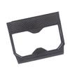 For 2022-2023 Toyota Tundra Real Carbon Fiber Car Interior Accessory Center Console Cup Holder Panel Decorative Cover