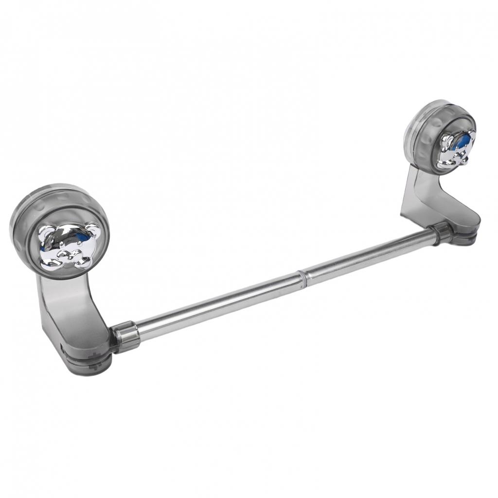 Verstellbarer Handtuchhalter Saugknopf Handtuchstange Multifunktionales Regal