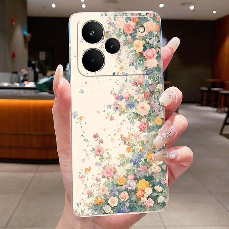 Phone Case For OPPO Realme P4 Coque Realme P4 Pro Funda P4PRO Butterfly Protective Casing Transparent Soft Silicone TPU Cover