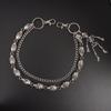Hip Hop Skull Waist Chain Metal Necklace For Men Women Streetwear Fashion Accessory