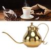 Ergonomic Handle Coffee Drip Kettle Stainless Steel Teapot  Home Brewing
